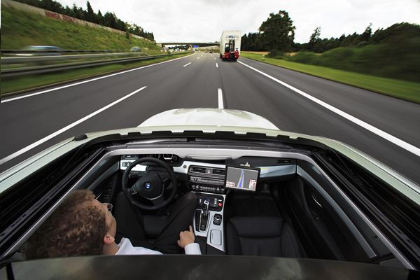 BMW développe un prototype de véhicule automatisé capable de conduire tout seul