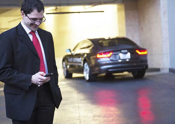 Les fonctions Audi « piloted driving » prendront le contrôle de la voiture