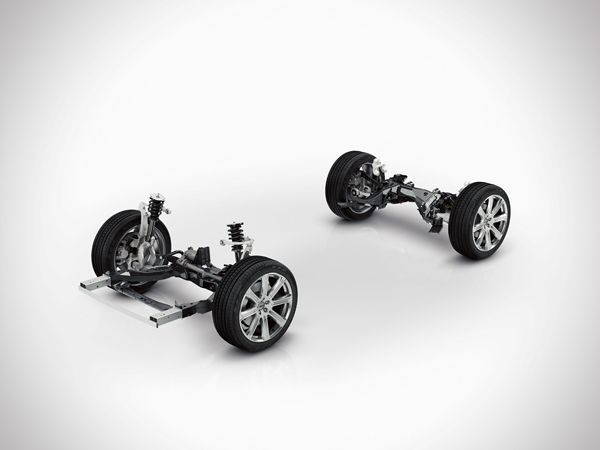 L’architecture produit évolutive Volvo SPA réduit le poids et améliore la répartition des masses