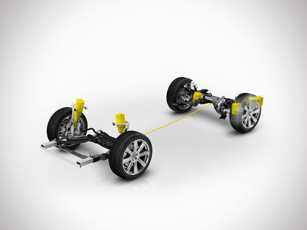 L’architecture produit évolutive Volvo SPA réduit le poids et améliore la répartition des masses