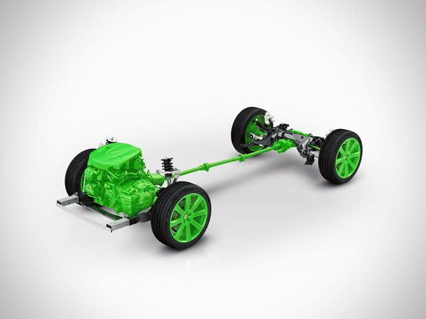 L’architecture produit évolutive Volvo SPA réduit le poids et améliore la répartition des masses