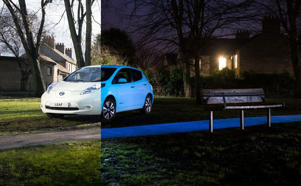 Une peinture automobile phosphorescente pour briller la nuit