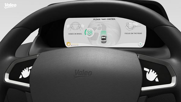 Le système « Valeo Mobi/us » repense entièrement la console de bord