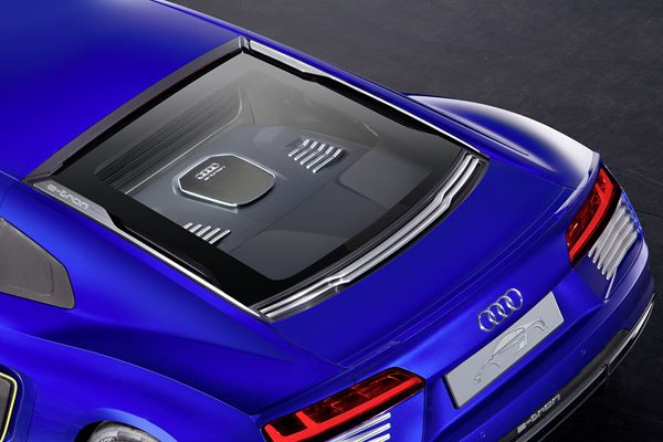 Le concept Audi R8 e-tron piloted driving associe une large variété de technologies