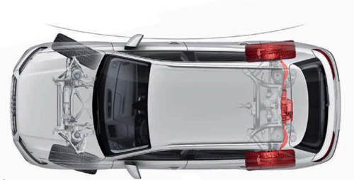 La direction intégrale de l'Audi Q7 oriente les roues avant et arrière