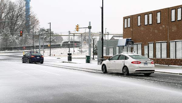 Ford effectue des tests de véhicules autonomes sur route enneigée