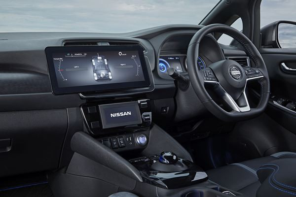 Une transmission intégrale électrique Nissan avec un moteur électrique par essieu