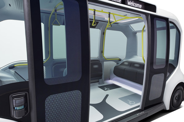 L'e-Palette Toyota est piloté par un système de conduite autonome SAE 4