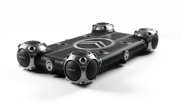 Le pneu-concept Eagle 360 de Goodyear est un pneu sphérique sans air