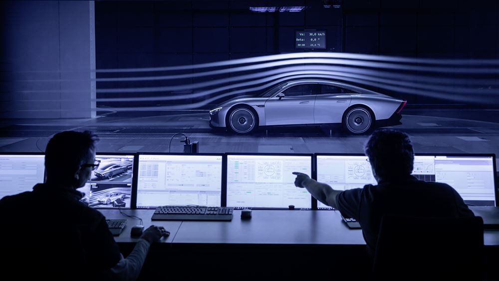 Le prototype Vison EQXX Mercedes présente un coefficient de traînée de 0,17