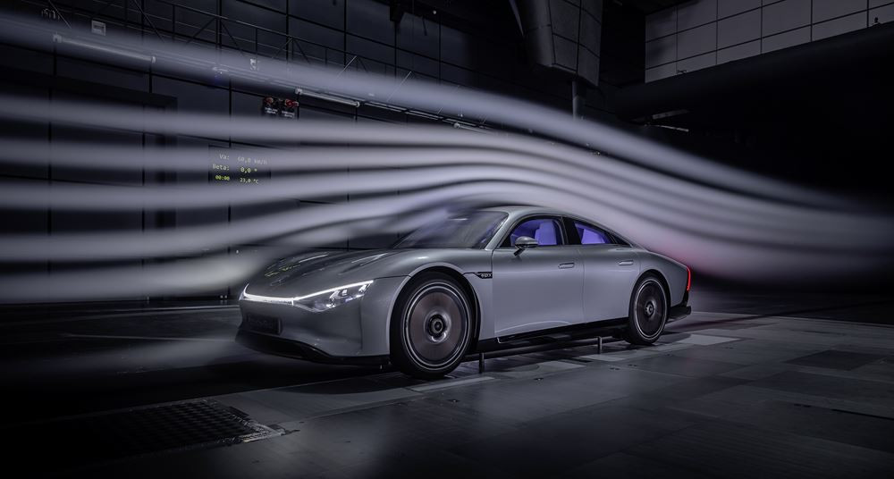 Le prototype Vison EQXX Mercedes présente un coefficient de traînée de 0,17