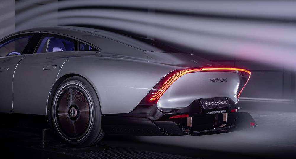 Le prototype Vison EQXX Mercedes présente un coefficient de traînée de 0,17