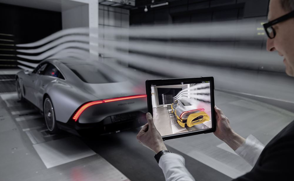 Le prototype Vison EQXX Mercedes présente un coefficient de traînée de 0,17