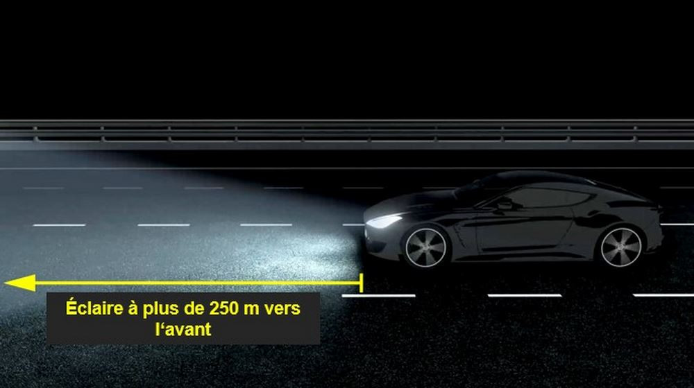Le système de vision nocturne Kyocera émet de la lumière blanche et de la lumière proche infrarouge