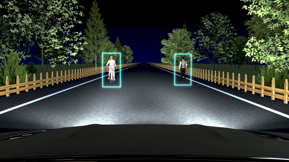 Le système de vision nocturne Kyocera émet de la lumière blanche et de la lumière proche infrarouge