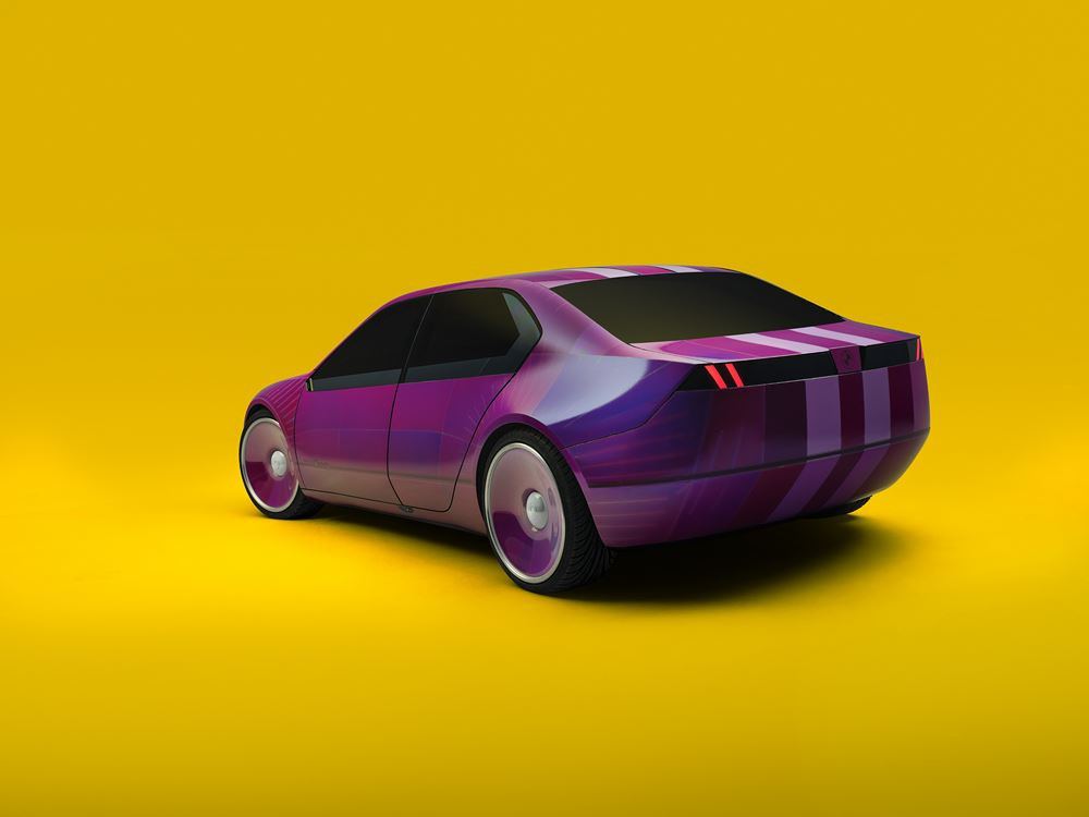 La technologie électrophorétique couleur peut faire évoluer la teinte de la carrosserie parmi 32 couleurs