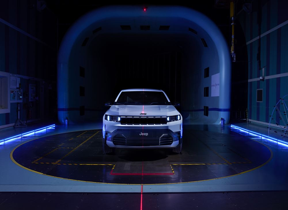 La Jeep Compass concilie des proportions verticales avec une certaine efficacité aérodynamique