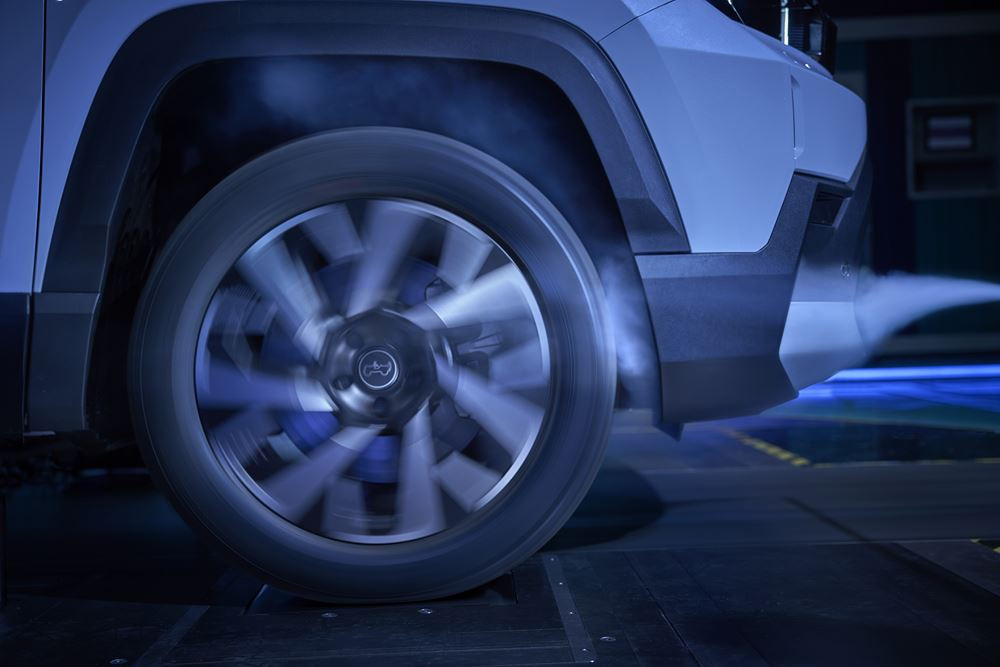 La Jeep Compass concilie des proportions verticales avec une certaine efficacité aérodynamique