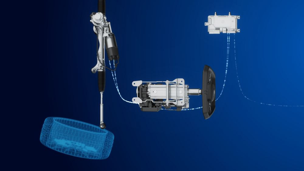 L'unité de retour de couple Twin Worm de ZF assure un ressenti de direction propre à chaque marque