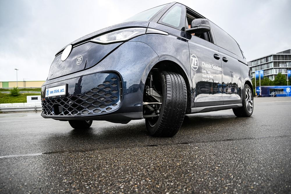 Le système de suspension EasyTurn pour l'essieu avant de ZF réduit le rayon de braquage