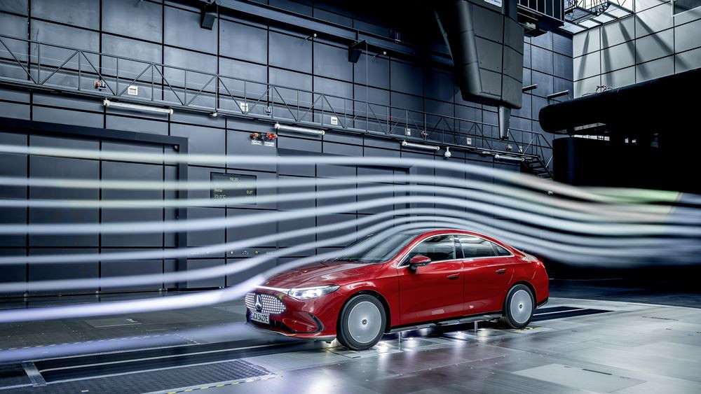 La Mercedes CLA électrique bénéficie d'optimisations aérodynamiques