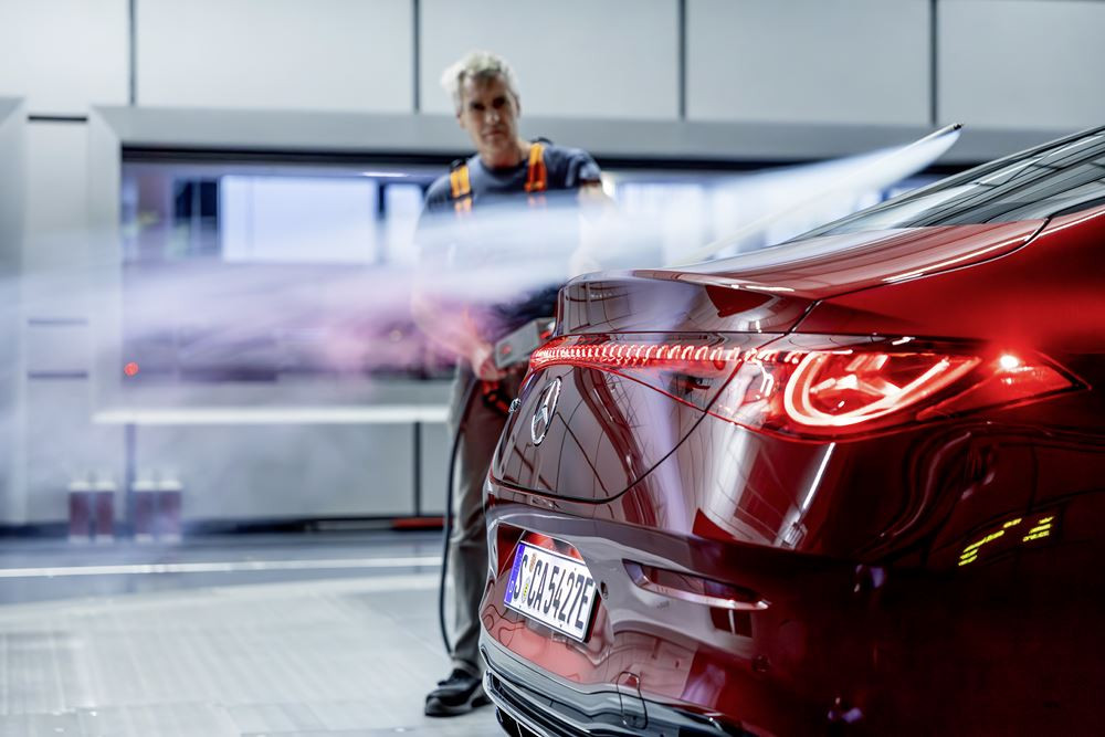 La Mercedes CLA électrique bénéficie d'optimisations aérodynamiques