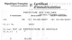 Effectuer les démarches d’immatriculation de votre véhicule par courrier