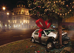 Evitez de reprendre le volant après une soirée du nouvel an 2012 arrosée