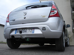 Borel commercialise un attelage spécifique à la Dacia Sandero GPL