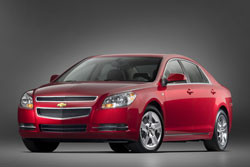 La Chevrolet Malibu élue « Voiture nord-américaine de l’année 2008 ».