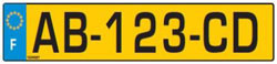 Un nouveau système d’immatriculation des véhicules à 7 caractères entre en vigueur en 2009