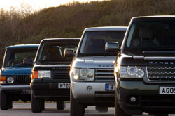 Le Range Rover fête ses 40 ans