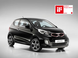 La Kia Picanto trois portes  remporte le prix du design produit de l’iF