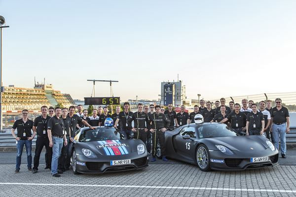 La Porsche 918 Spyder effectue la boucle nord du Nürburgring en moins de sept minutes