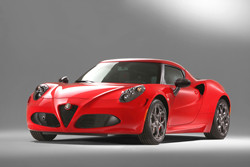 L'Alfa Romeo 4C élue « Plus Belle Voiture de l’Année 2013 »