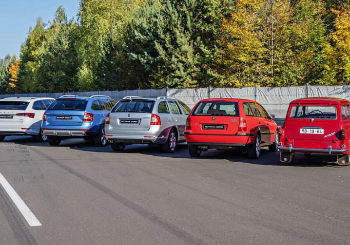 Le break Skoda Octavia Combi moderne fête ses 25 ans