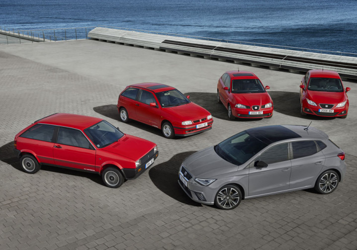 La Seat Ibiza fête ses 40 ans