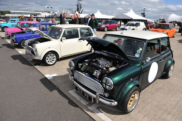 25 000 fans de MINI à Silverstone pour les 50 ans de la marque !