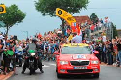 Skoda partenaire du Tour de France pour la sixième année consécutive