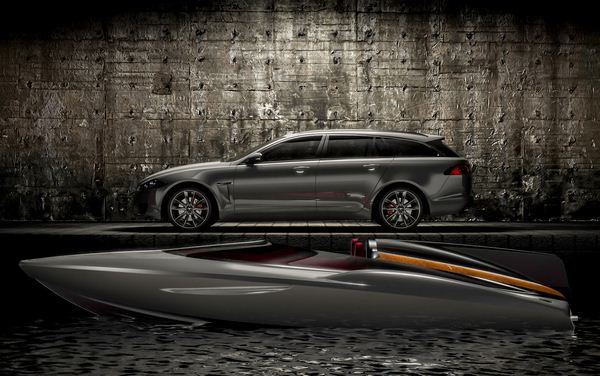 Un concept Jaguar de Speedboat pour accompagner le lancement de la XF Sportbrake