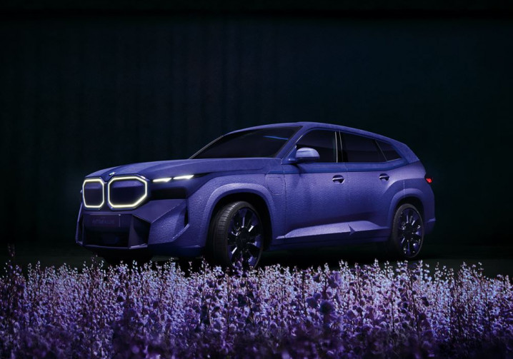 La BMW XM Mystique Allure se drape de matériaux exclusifs issus du monde de la haute couture