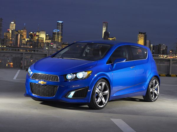 Chevrolet présente le prototype Chevrolet Aveo RS au salon de Détroit