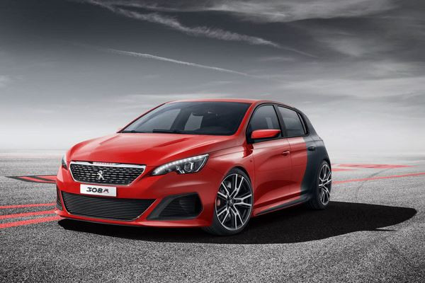 Un concept radical ultra-sportif de Peugeot 308R
