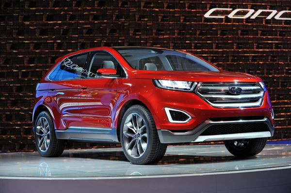 Le Ford Edge Concept annonce le nouveau grand SUV Ford pour l’Europe