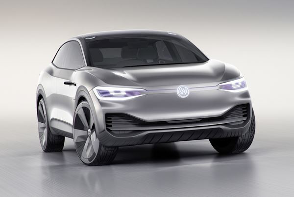 Le concept électrique Volkswagen I.D. Crozz combine SUV et coupé