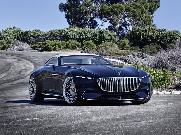 Le show car Vision Mercedes-Maybach 6 Cabriolet éclaire un avenir lointain