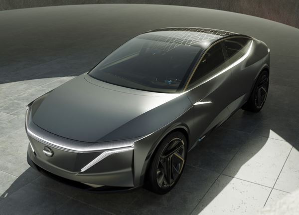Le concept-car IMs donne la vision de Nissan de la berline électrique