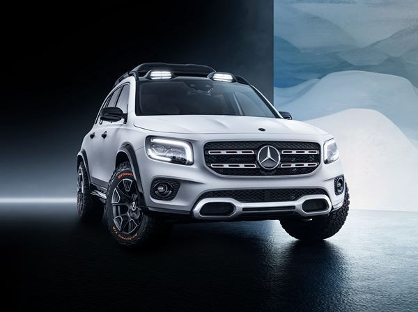 La Mercedes-Benz Concept GLB annonce un SUV sept places de taille moyenne