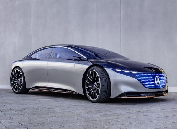 La Mercedes-Benz Vision EQS donne un éclairage sur le luxe électrique