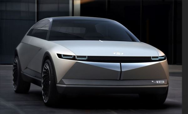 Le concept 45 préfigure l'orientation stylistique Hyundai en matière électrique